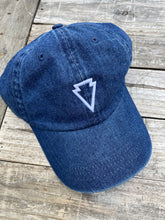 Load image into Gallery viewer, WASHED DENIM ARROWHEAD CAP
