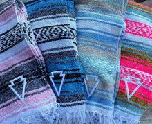 Load image into Gallery viewer, BAJA BLANKET w/embroidered arrowhead:  multiple colors to choose from!
